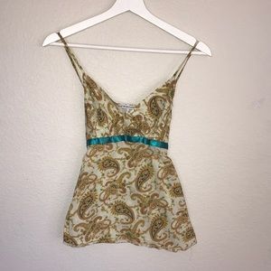 Paisley tank top